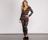 Wish List Fair Isle Cozy Onesie