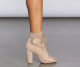 Work It Out Heeled Booties