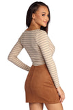 Wrap On It Crop Top