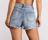 Your Everyday High Rise Denim Shorts