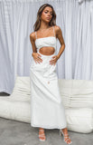 Zoey White Maxi Dress