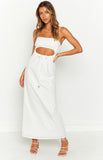 Zoey White Maxi Dress