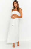 Zoey White Maxi Dress