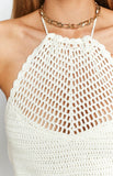 Zola Crochet Dress White