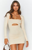 Zuri Knit Dress with Bolero Cream